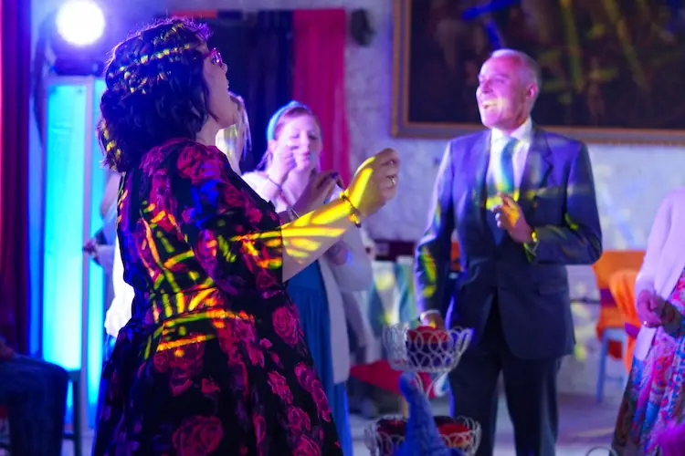 Wedding at Gwrych Castle